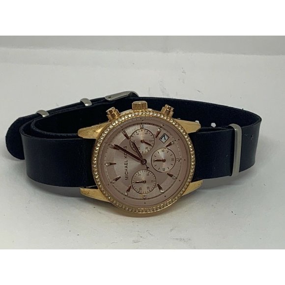 Michael Kors MK6307 Women Leather Analog Rose Gold main image 8